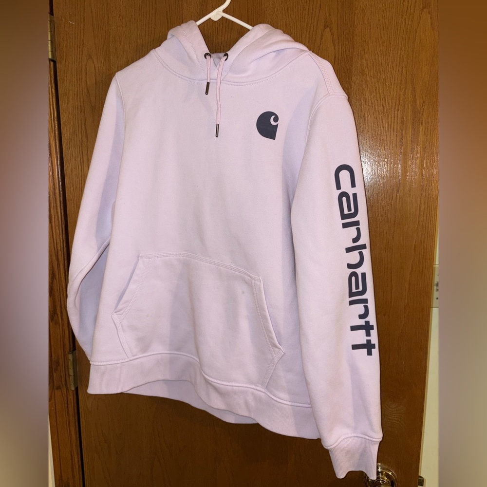 Carhartt Hoodie with logo sleeve